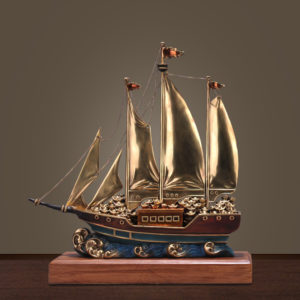 Thuyền Buồm Phong Thủy Thuận Buồm Xuôi Gió - Shop Decor Hà Nội