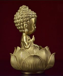 Phật Sen Vàng Bình An Taplo