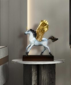 Tượng Bạch Ngân Thiên Mã