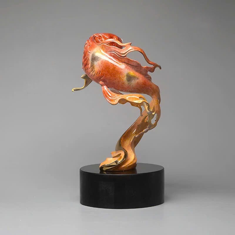 Tượng Cá Chép Vũ Môn Cát Tường