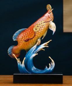 Tượng Cá Rồng Tấn Tài Tấn Lộc