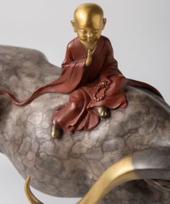 Tượng Cậu Bé Cưỡi Bò Bình An