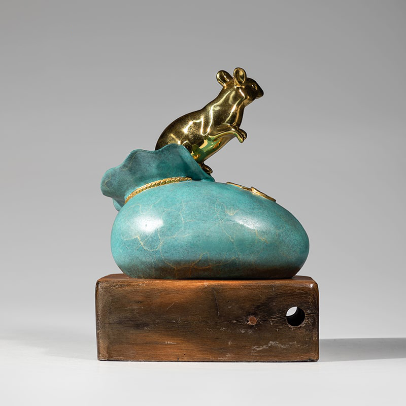 Tượng Chuột Vàng Chiêu Tài Đắc Lộc