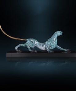 Tượng Báo Uy Phong Bằng Đồng