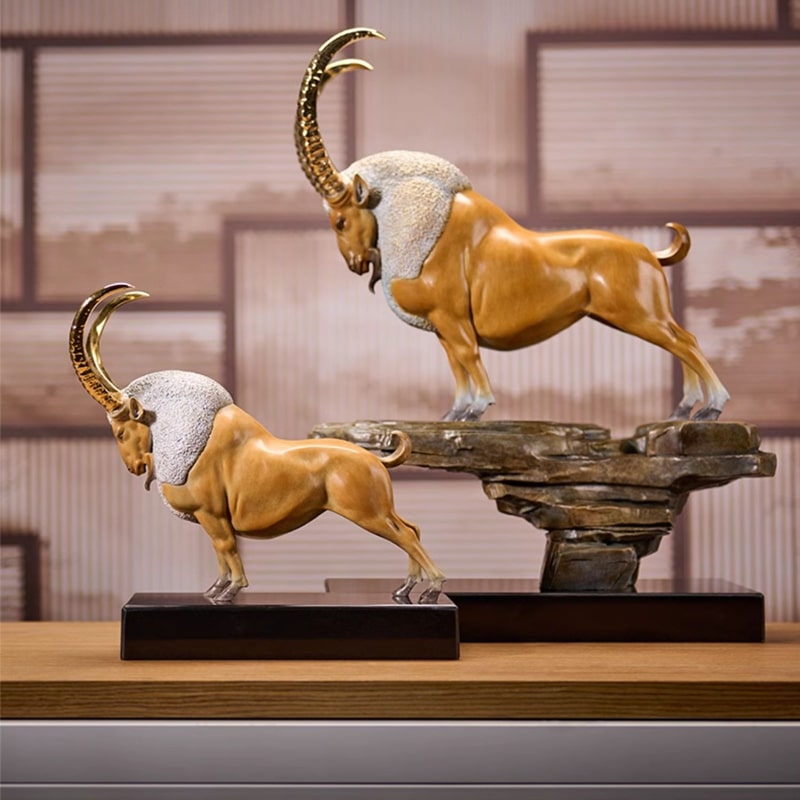 Tượng Dê Vàng Thịnh Vượng Đỉnh Cao