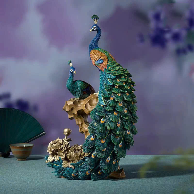 Đôi Công Uyên Ương Biểu Tượng Tình Yêu Và Thịnh Vượng