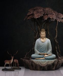 Tượng Phật Thích Ca Dưới Cội Bồ Đề An Nhiên