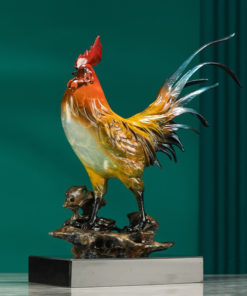 Tượng Gà Trống Vinh Hoa Phú Quý