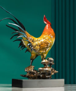 Tượng Gà Trống Vinh Hoa Phú Quý