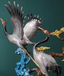 Hạc Vươn Mây Phúc Lộc