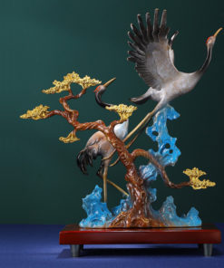 Hạc Vươn Mây Phúc Lộc