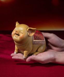 Tượng Heo May Mắn Gõ Cửa