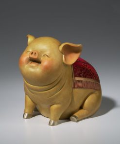 Tượng Heo May Mắn Gõ Cửa