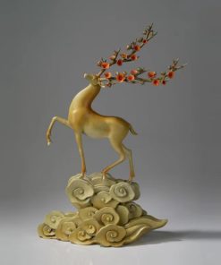 Tượng Hươu Vàng Uyển Chuyển