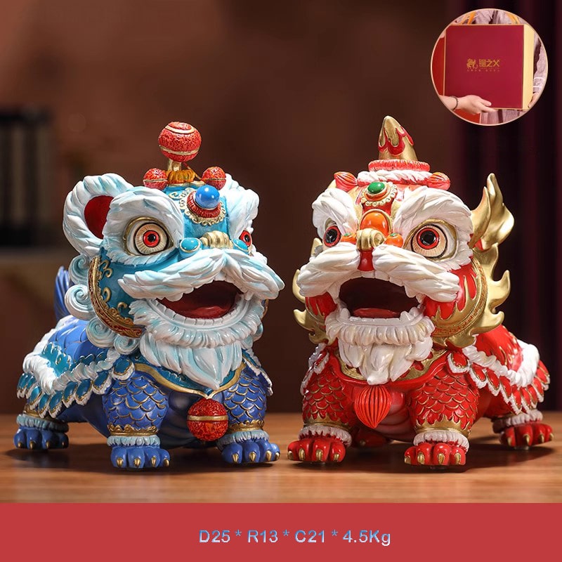 Tượng Kỳ Lân Song Hỷ