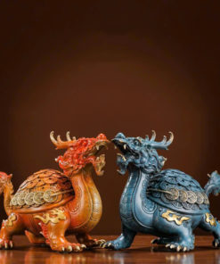 Tượng Long Quy Chiêu Tài Trường Thọ