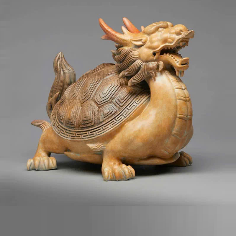 Tượng Long Quy Tụ Tài