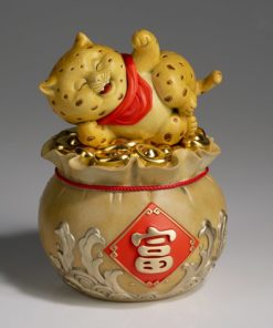 Tượng Mèo Tài Lộc Đắc Ý