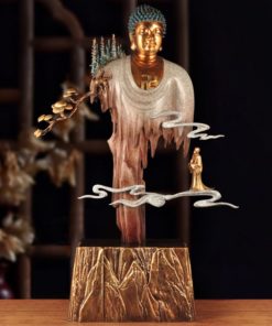 Tượng Phật Thích Ca Từ Bi Hòa Quyện Mây