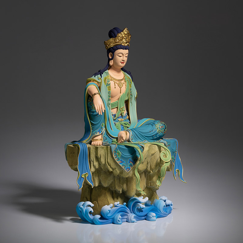 Tượng Quan Âm Tọa Sơn