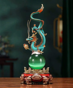 Tượng Rồng Ngọc Bích Uy Quyền