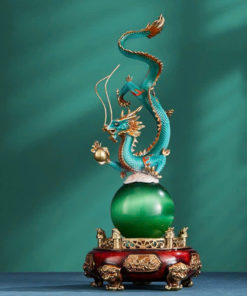 Tượng Rồng Ngọc Bích Uy Quyền