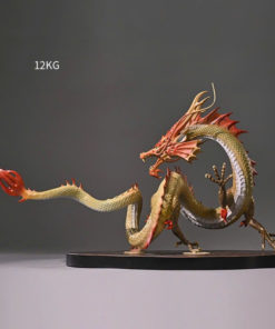 Tượng Rồng Uốn Lượn Mạnh Mẽ