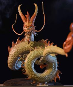 Tượng Rồng Uốn Lượn Mạnh Mẽ