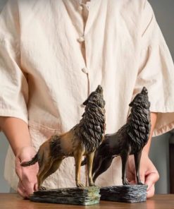 Tượng Sói Hú Trăng