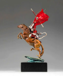 Tượng Tôn Ngộ Không Oai Phong Trên Chiến Mã