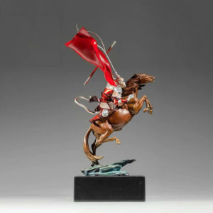 Tượng Tôn Ngộ Không Oai Phong Trên Chiến Mã - Shop Decor Hà Nội