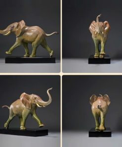 Tượng Voi Phong Thủy Tiến Bước