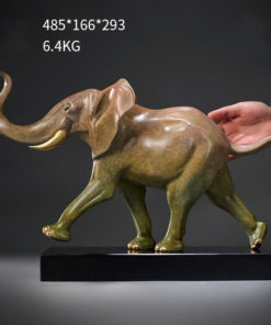 Tượng Voi Phong Thủy Tiến Bước